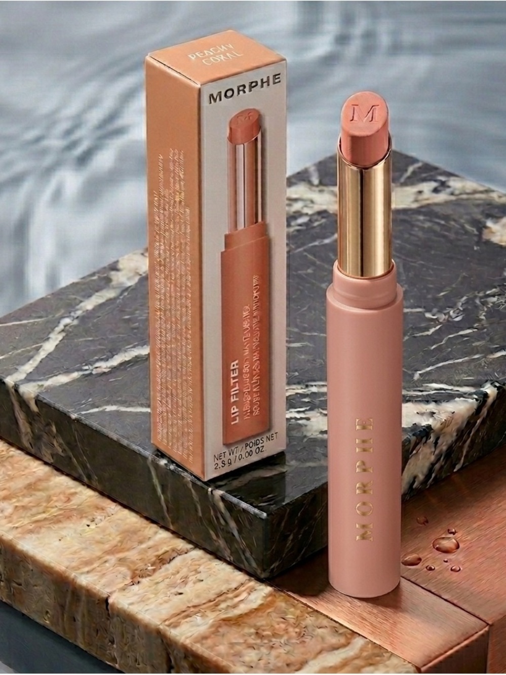 RARE Morphe Clean Girl Lip Kit - Teddy & Beige Blaze - NIB - Picture 2 of 8